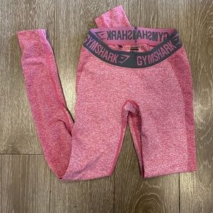 Pink Flex Gymshark Leggings Workout